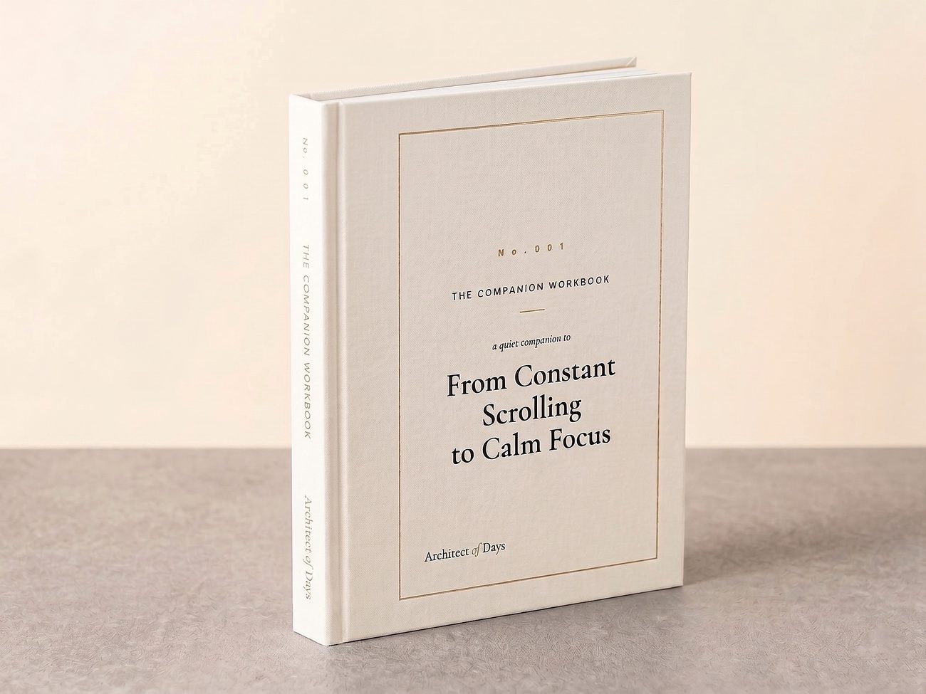 Companion Workbook No. 001 hardcover